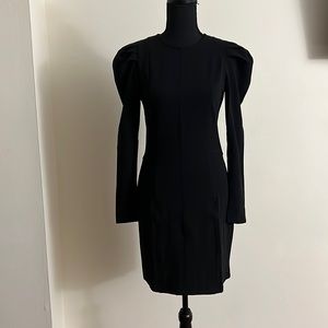 🆕H&M Black Fitted Dress - Size: S